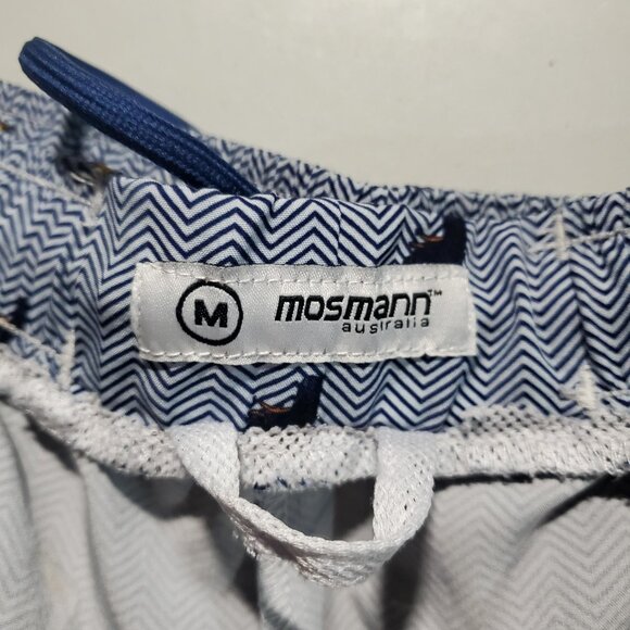 Mosmann Blue Toucan Wear/Under Swim Shorts  size M​ - Picture 2 of 16
